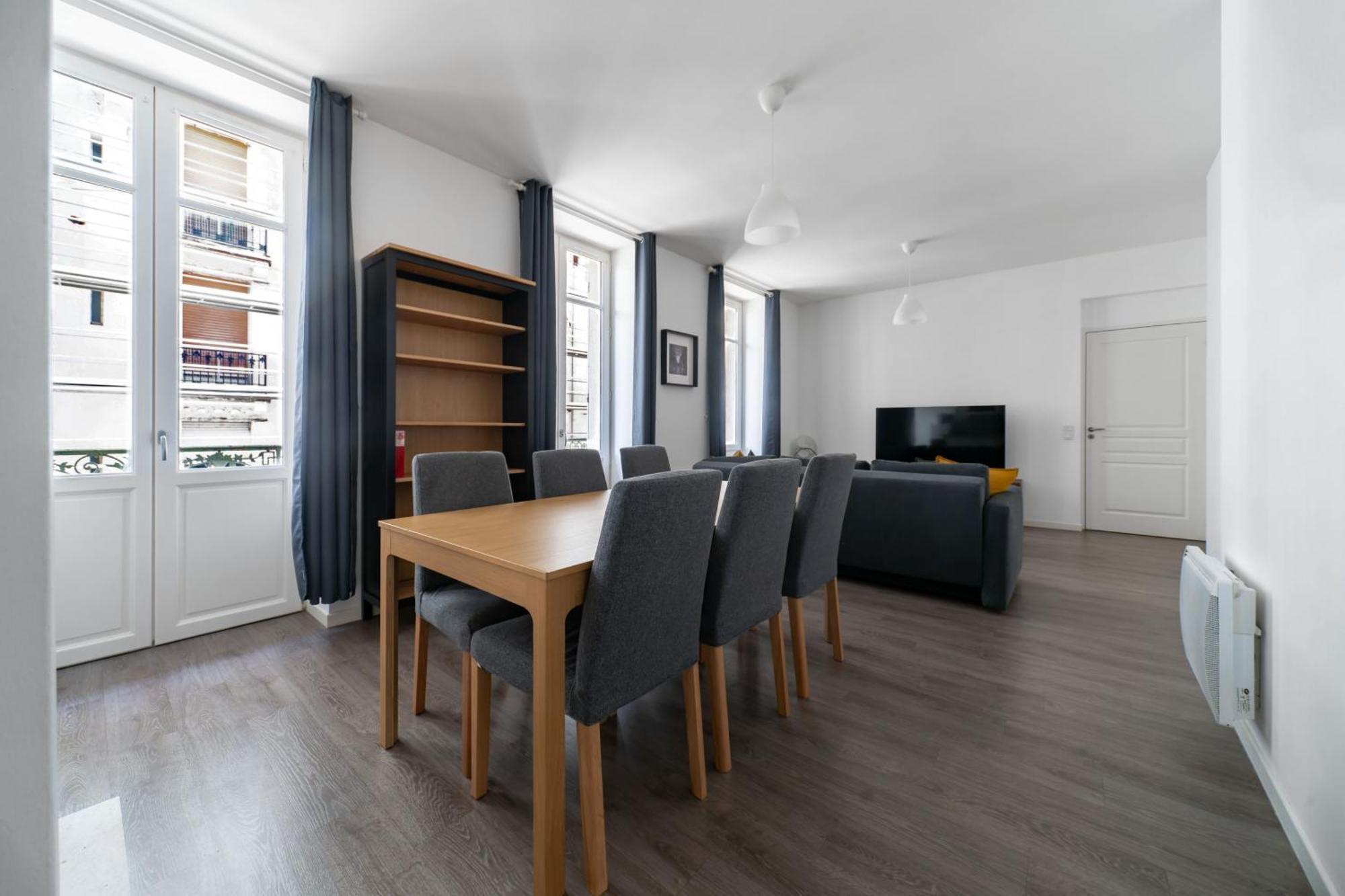 Le Brit - Grand Appartement Design, 3 Chambres, Centre Ville Vichy Extérieur photo